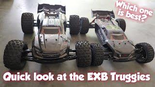 Arrma Talion EXB 6s compared to Arrma Kraton EXB 6s