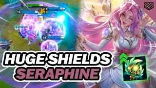 SERAPHINE BUFF W/ HUGE SHIELDS & HEALS  Best Seraphine Build - Wild Rift 5.0c Gameplay