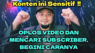 Cara Mendapatkan Subscriber alami dan cara Oplos video yang Tepat  #youtuberpemula  #oplosvideo