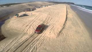 4wd on Blacksmiths/Nine Mile/Redhead beach on Australia Day long weekend 2015