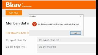 Fix lỗi không cài đặt được Bkav Pro, hướng dẫn cài đặt Bkav Pro 2020 2021 mới nhất thành công 100%