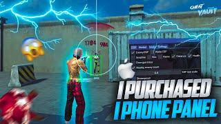 I PURCHASED IPHONE PANEL - FREE FIRE || 100 % WORKING  || CHEAT VAULT GLOBAL ||