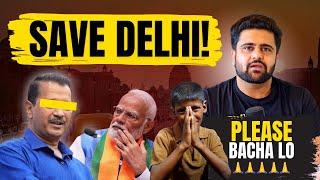 Is Delhi Dying? The Real Crisis | Overpopulation, Pollution, and Governance Issues #SaveDelhi