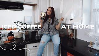 make a delicious cup of iced coffee at home with me - Keurig K Brew + Chill Review