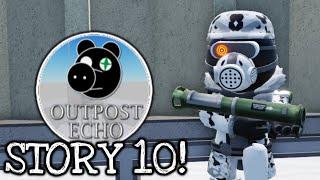 How To ESCAPE - STORY 10 - OUTPOST ECHO in PIGGY: THE STORYBOOK! - Roblox