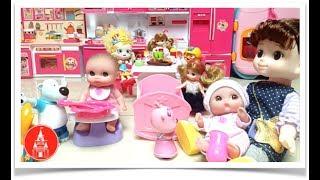 Baby doll cooking toys & Pororo toys play - Alice Toys