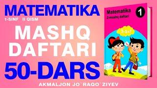 1-SINF MATEMATIKA MASHQ DAFTARI