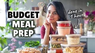 MEAL PREP | 10 healthy meals in 1 HOUR (+ PDF guide)