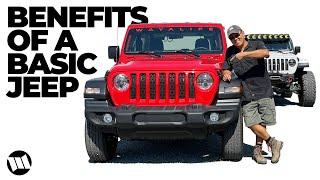 Benefits of a Basic Jeep JL Wrangler Sport