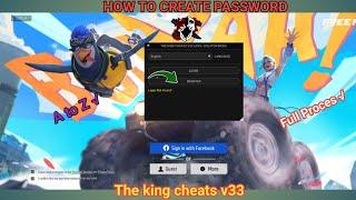 Free fire hack The king cheats v33 register kaise kare l how to register the king cheat l 2024