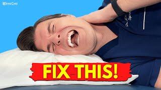 How to Instantly Relieve Neck Pain From Sleeping Wrong