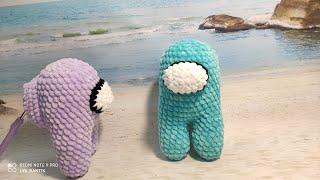 Амонг Ас крючком / among us amigurumi. #shorts