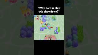 Brawl stars trio showdown #brawlstars #funny funn