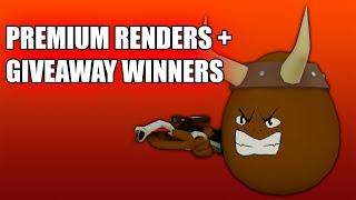 NEW *PREMIUM* Renders + GIVEAWAY Winner