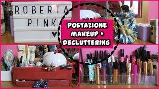 MAKEUP COLLECTION + DECLUTTERING  || Roberta Pink