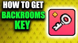 How To Get BACKROOMS KEY In Pet Simulator 99!