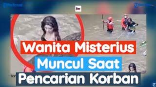 Misterius! Wanita Tak Dikenal Muncul Saat Pencarian Korban Tenggelam di Sungai