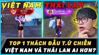 TOP 1 THÁCH ĐẤU TỬ CHIẾN THÁI LAN VÀ VIỆT NAM KHÁC NHAU NHƯ THẾ NÀO? #sangtaofreefire #tiepluaffws