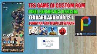 Tes Game Di Custom Rom Pixel Experience Official Android 12.1 Terbaru Di Poco X3 PRO