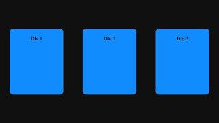 Align 3 Divs Side-by-Side in a Column : HTML & CSS Tutorial (2023)