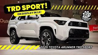 2025 Toyota 4Runner TRD Sport at the LA Auto Show