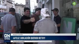 ¡¡¡FELIZ JUBILACIÓN QUERIDO BETO!!! | Roque Verón - DIVISIÓN NOTICIAS