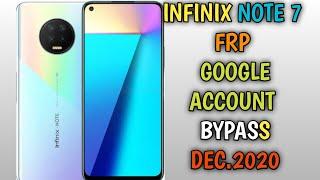 Infinix Note 7 (X690) Google Account(FRP) Bypass FINAL METHOD Dec. 2020