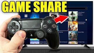 How To Game Share On PS4 - Easy Guide