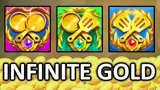 *INFINITE GOLD* - Tactican's Crown + Cape + Shield! ALL 5 Cost 3 Star!