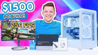Best $1500 Gaming PC Build 2023!  [Full Build Guide w/ 1440p Gaming Benchmarks!]