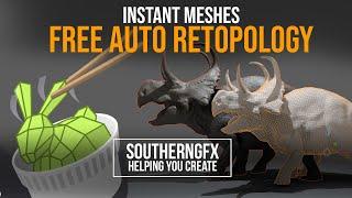 Instant meshes -  Free retopology solution