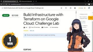 Build Infrastructure with Terraform on Google Cloud: Challenge Lab | #qwiklabs | #GSP345