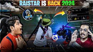 RAISTAR IS BACK RAISTAR RANKED GAMEPLAY GYANSUJAN & GYANRISHABH OP REACTION Garena Free Fire