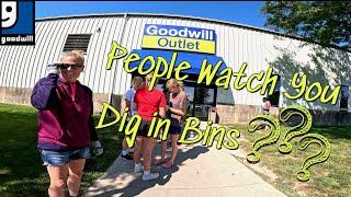 Digging Through the Goodwill Outlet Bins to Find Items to Resell on eBay for Profit