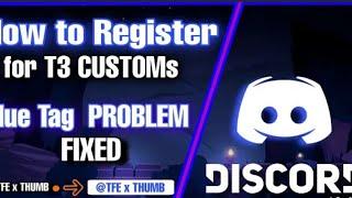 DISCORD BLUE TAG PROBLEM SOLVE ///