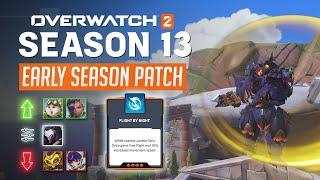 Ramattra Shield Punch REVERTED & Junkenstein gets a PATCH? | Overwatch 2 - Season 13 Early Patch