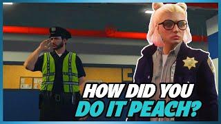 Garry Berry Asks Peach on How to Get In The Troopers | NoPixel RP | GTA | CG