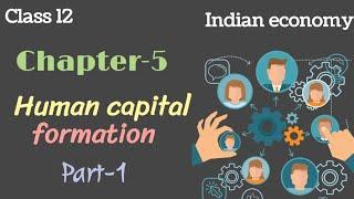 Human capital formation class 12 | Part-1 | class 12 Indian economy | Chapter 5 | animated |