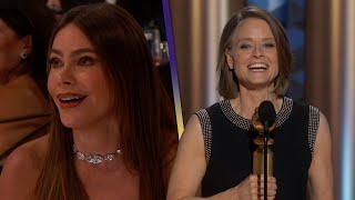 Golden Globes 2025: Sofía Vergara HECKLES Jodie Foster During Acceptance Speech