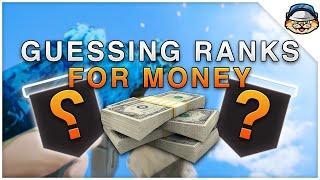 SUBS GUESS RANKS FOR MONEY! - RAINBOW SIX SIEGE