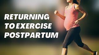 [Postpartum Exercise] What Exercise Can I Do AFTER Having a Baby?