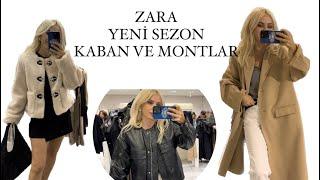 [ ZARA ] YENİ SEZON KABAN VE MONTLAR - ZARA TRY ON HAUL-EYLÜL ÖZTÜRK