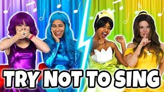 TRY NOT TO SING ALONG SUPER POPS VS. DISNEY BELLE & TIANA. (Can You Not Sing Our Songs?) Totally TV