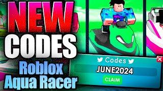 Aqua Racer CODES - ROBLOX 2024