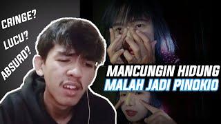 TUTORIAL MEMANCUNGKAN HIDUNG ALA POPO BOHAY | REACTION MAKEUP POPO BOHAY