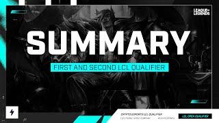 SUMMARY OF THE SECOND QUALIFIER OF THE LCL OPEN CUP