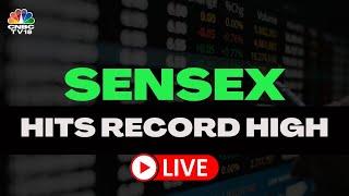 LIVE: Market At Record High | Sensex Hits Record High, Breaks Above 63,583 Mark | Business News Live