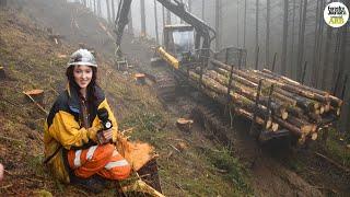 'Girls can definitely work here': Female operator on breaking down forestry's barriers