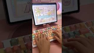 my new iPad keyboard  iPad accessories | digital planning | bluetooth mechanical keyboard