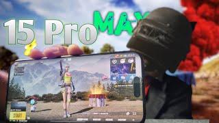 Ultimate BGMI game testing iPhone 15 pro max after 5 months